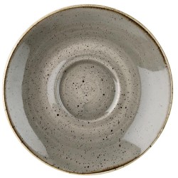 Churchill Stonecast Grey Cappuccino Saucer 6.25