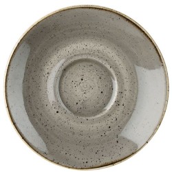 Churchill Stonecast Grey Espresso Saucer 4.5