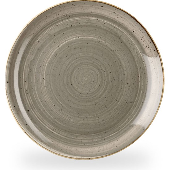 Churchill Stonecast Grey Evolve Coupe Plate 10.25