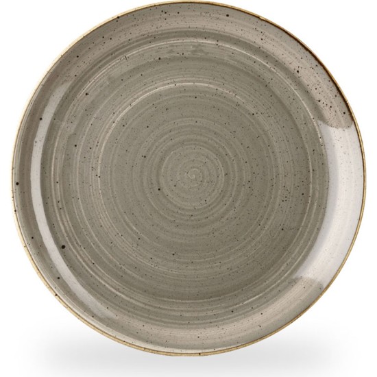 Churchill Stonecast Grey Evolve Coupe Plate 11.25