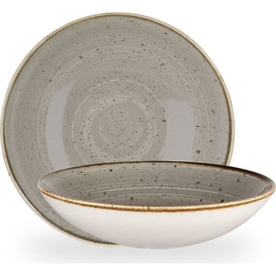 Churchill Stonecast Grey Evolve Coupe Bowl 9.75