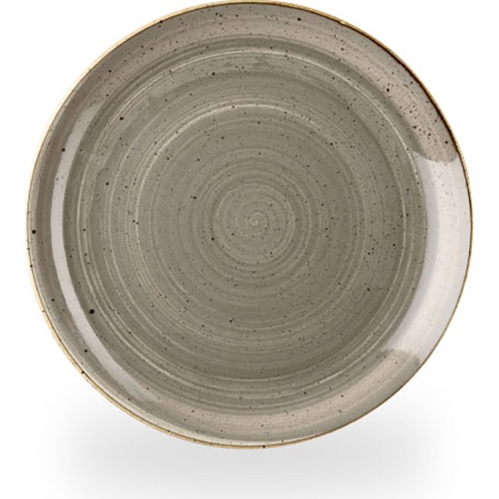 Churchill Stonecast Grey Evolve Coupe Plate 6.5