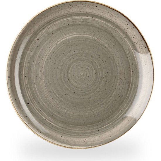 Churchill Stonecast Grey Evolve Coupe Plate 8.67