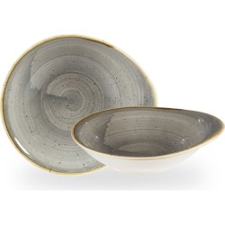 Churchill Stonecast Grey Round Dish 7 2/8X6.5