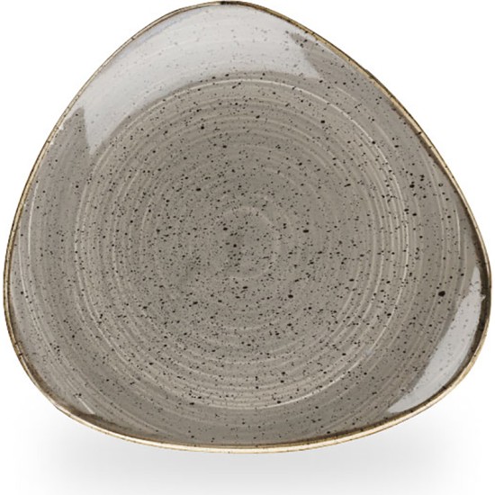 Churchill Stonecast Grey Lotus Plate 7