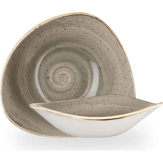 Churchill Stonecast Grey Lotus Bowl 7