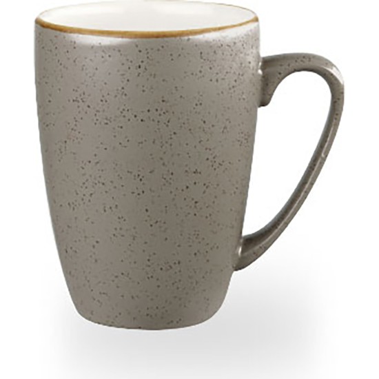 Churchill Stonecast Grey Profile Mug 12Oz(Pack of 12) Restaurant Supply Images