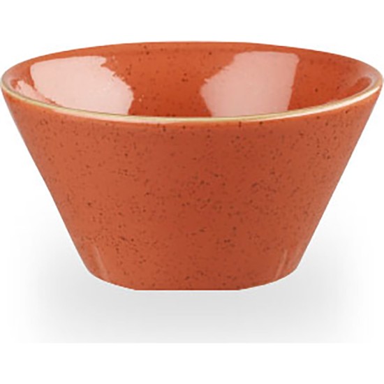 Churchill Stonecast Orange Zest Snack Bowl 12Oz(Pack of 12) Restaurant Supply Images