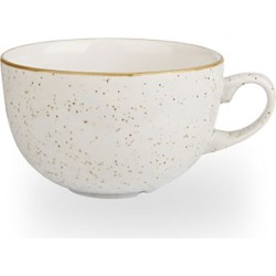 Churchill Stonecast Barley White Cappuccino Cup 8Oz(Pack of 12)