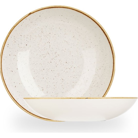 Churchill Stonecast Barley White Coupe Bowl 7.25