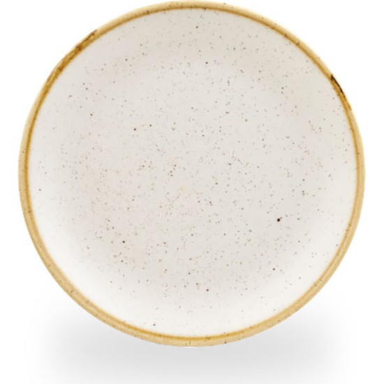 Churchill Stonecast Barley White Evolve Coupe Plate 6.5