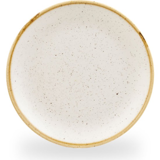Churchill Stonecast Barley White Evolve Coupe Plate 8.67