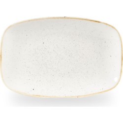 Churchill Stonecast Barley White Chefs Oblong Plate 9.35