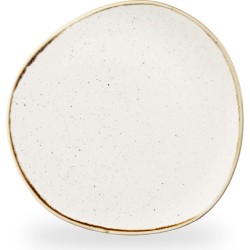 Churchill Stonecast Barley White Round Trace Plate 11 1/4