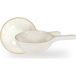 Churchill Stonecast Barley White Small Skillet 13Oz(Pack of 6)