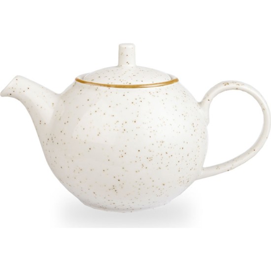 Churchill Stonecast Barley White Beverage Pot 15Oz(Pack of 4) Event Supply Images