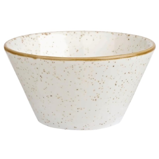 Churchill Stonecast Barley White X Squared Sauce Dish 3Oz(Pack of 12) Catering Supply Images