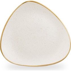 Churchill Stonecast Barley White Lotus Plate 12