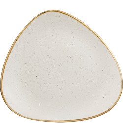 Churchill Stonecast Barley White Lotus Plate 9