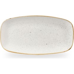 Churchill Stonecast Barley White Chefs Oblong Plate 13 7/8X7 3/8