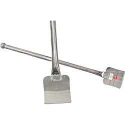 Mixing Palta With Knob Stainless Steel 45