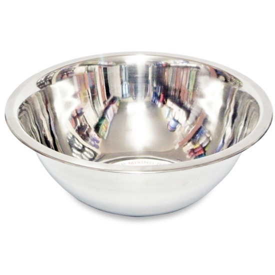 Deep Mixing Bowl Stainless Steel 18cm Event Supply Images