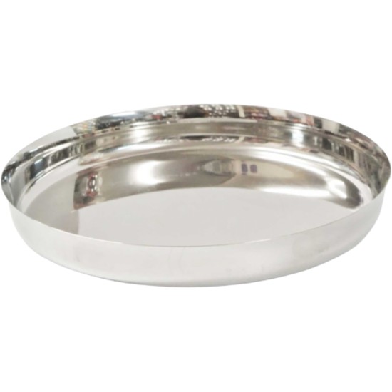 Deep Sada Khumcha/Thali Stainless Steel 12cm Event Supply Images
