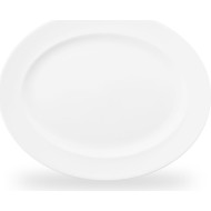 Churchill White Classic Oval Plate 14.375