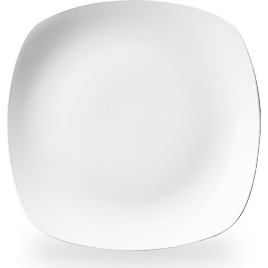 Churchill White X Squared Square Plate 10