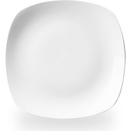 Churchill White X Squared Square Plate 6.5