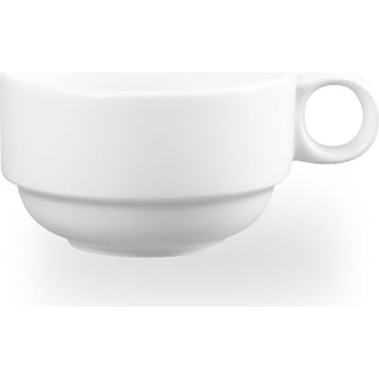 Churchill White Profile Stacking Cup 10oz (Pack of 12) Catering Supply Images