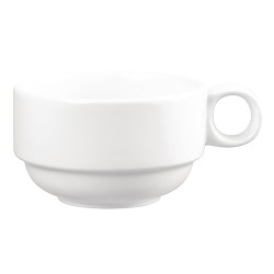 Churchill White Profile Stacking Cup 3.1oz (Pack of 12)