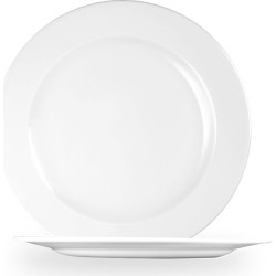 Churchill White Profile Plate 10 1/4