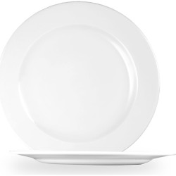 Churchill White Profile Plate 12