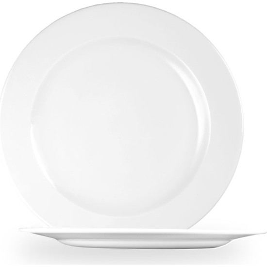 Churchill White Profile Plate 10.875