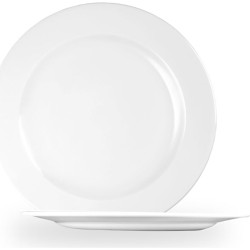 Churchill White Profile Plate 9