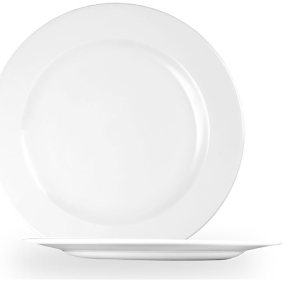 Churchill White Profile Plate 9