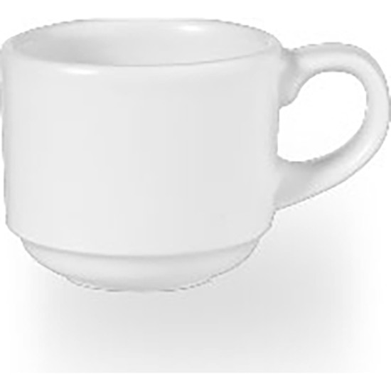 Churchill White Profile Stacking Cup 3oz (Pack of 12) Restaurant Supply Images