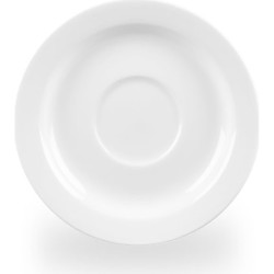 Churchill White Profile Saucer 5 7/8